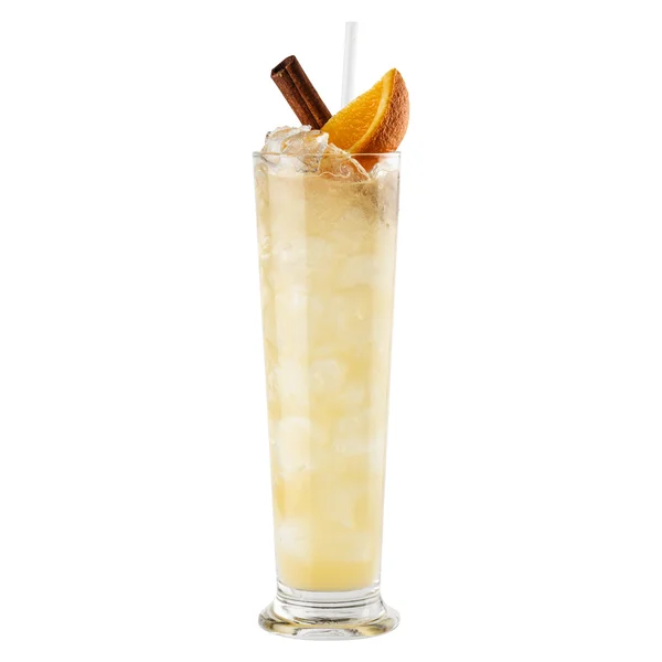 Cocktail di ghiaccio in vetro — Foto Stock