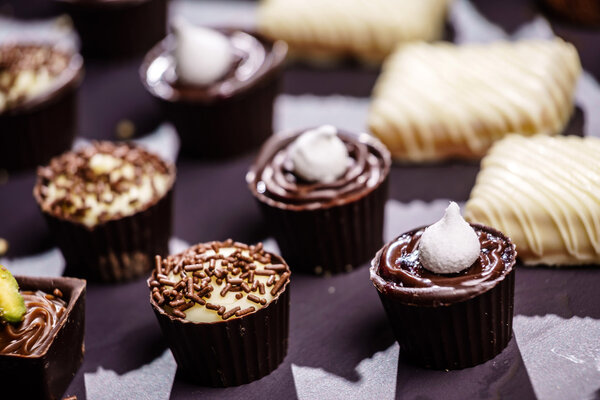 Вкусные шоколадные конфеты
