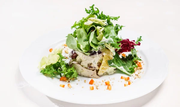 健康的新鲜沙拉 — 图库照片