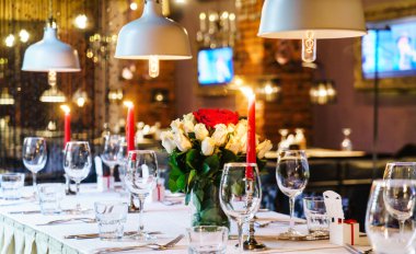 Düğün masa süslü