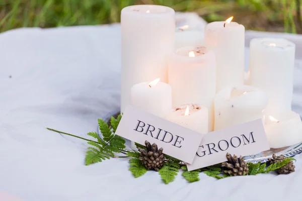 Hermosa decoración de boda — Foto de Stock