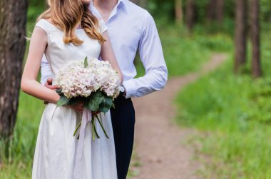 Zarif yeni evli çift