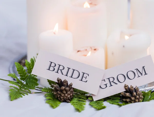Vackra bröllop dekoration — Stockfoto