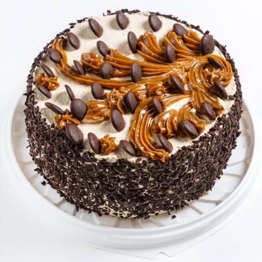 Tatlı çikolatalı pasta.