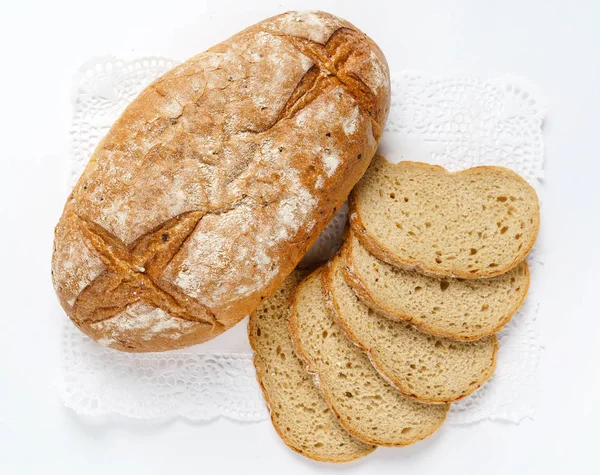 Pão integral caseiro — Fotografia de Stock