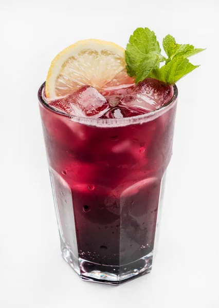 Ice cocktail in glass — Stock Photo, Image