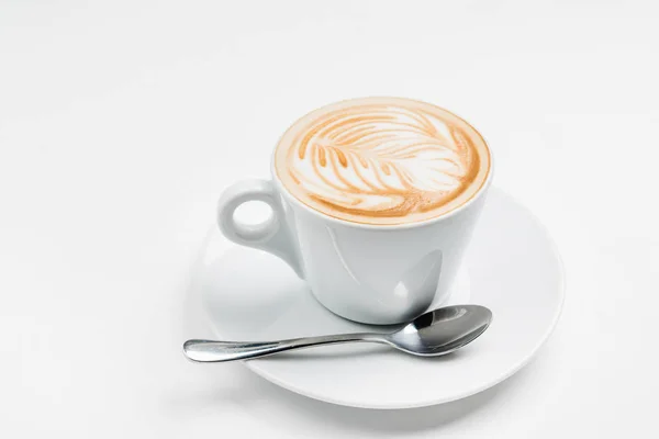 Tasse heißen Cappuccino — Stockfoto