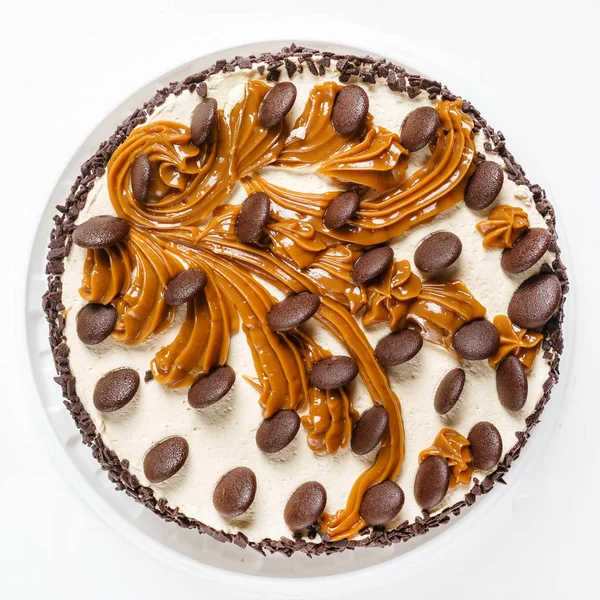 Zoete chocoladetaart — Stockfoto