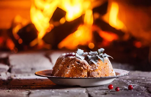 Tatlı Noel kek — Stok fotoğraf
