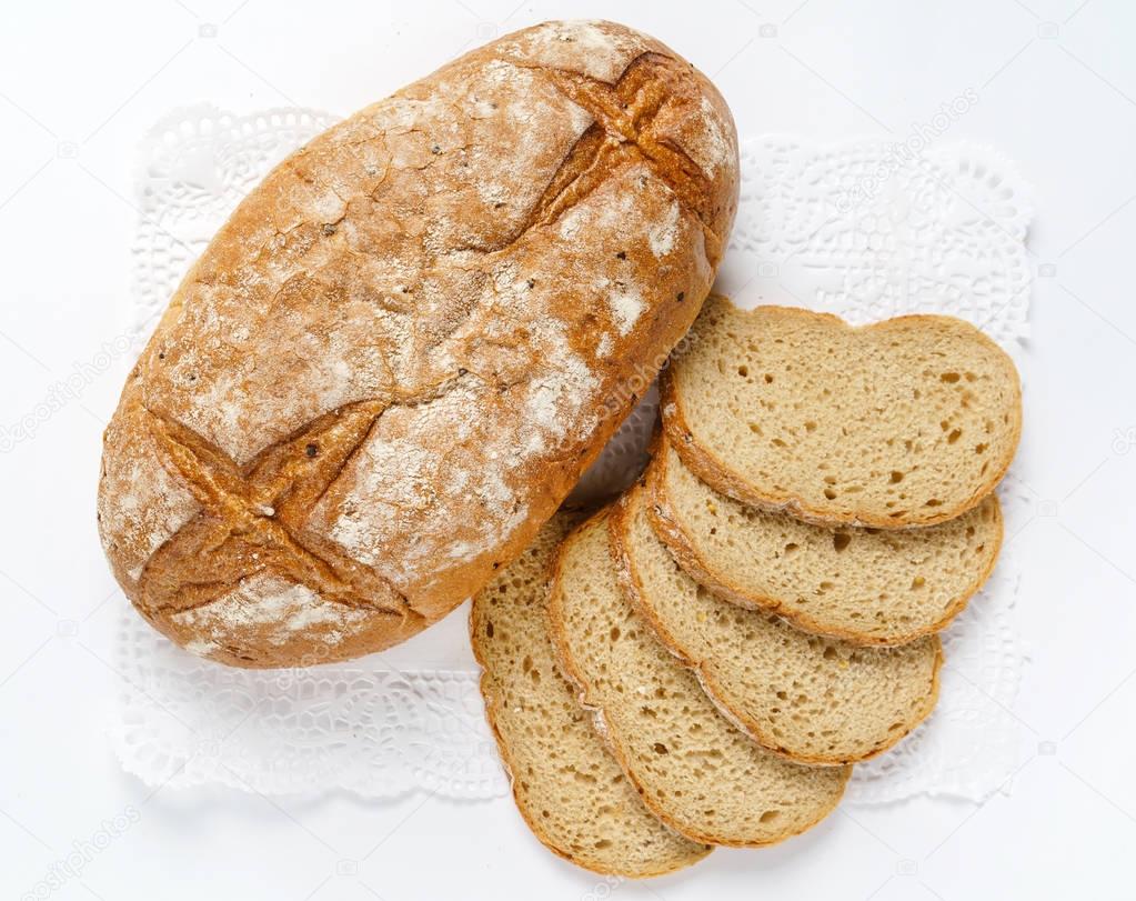 homemade wholegrain bread