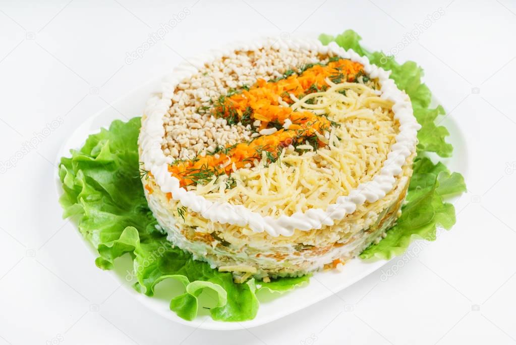 delicious layered salad