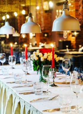 Düğün masa süslü