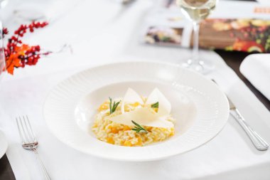 İtalyan kabak risotto