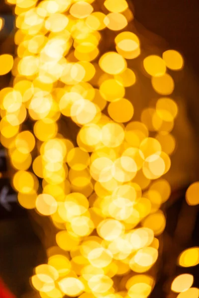 Blurred Christmas lights