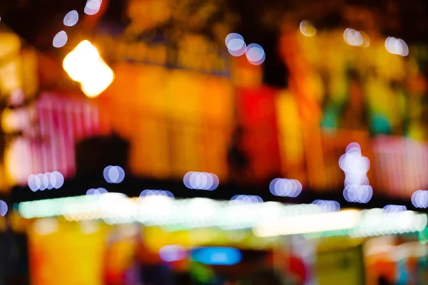 Colorido luzes da cidade fundo — Fotografia de Stock