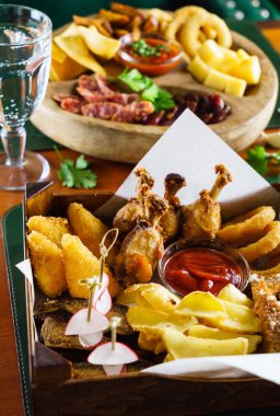 Barda çeşitli meze