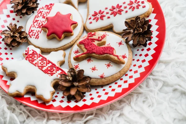 Délicieux biscuits de Noël — Photo