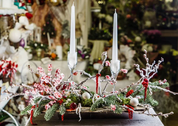 伝統的なクリスマスの装飾 — ストック写真