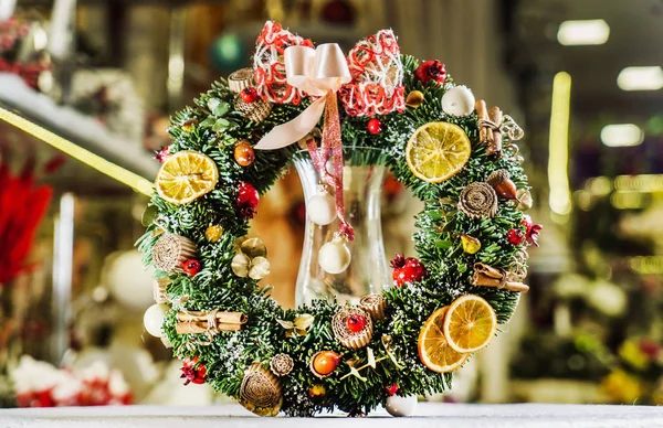 伝統的なクリスマスの装飾 — ストック写真