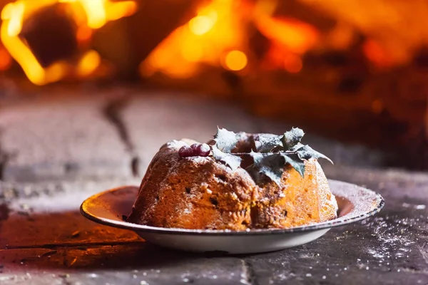 Bolo de Natal doce — Fotografia de Stock