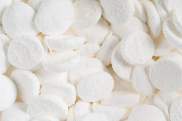 Aglomerado de marshmallows redondos — Fotografia de Stock