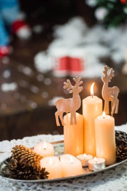 Christmas dekoratif kompozisyon