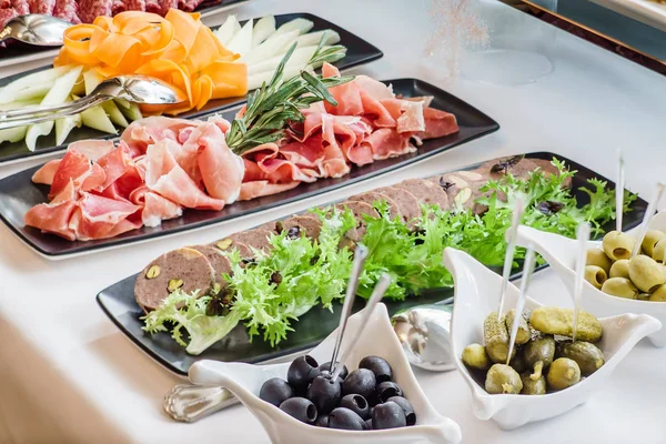 Catering banquet table — Stock Photo, Image