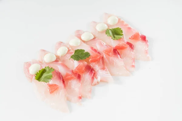 Tasty served sashimi — Stock Photo, Image