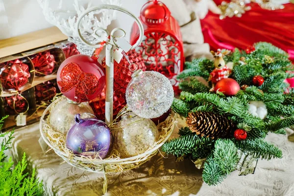 Natal decoração de férias — Fotografia de Stock