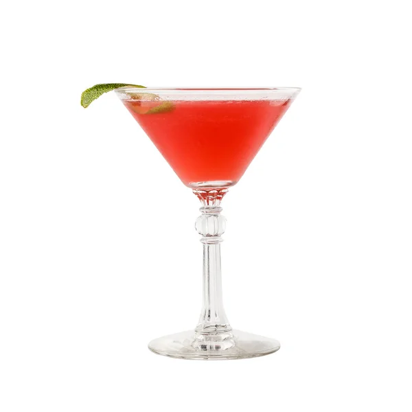 Cocktail op de witte achtergrond — Stockfoto