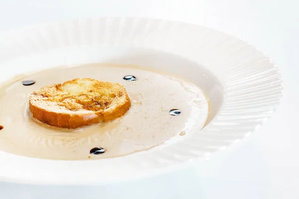 Mushroom cream soup — Stock Image Mushroom cream soup Royalty Free Stock Images