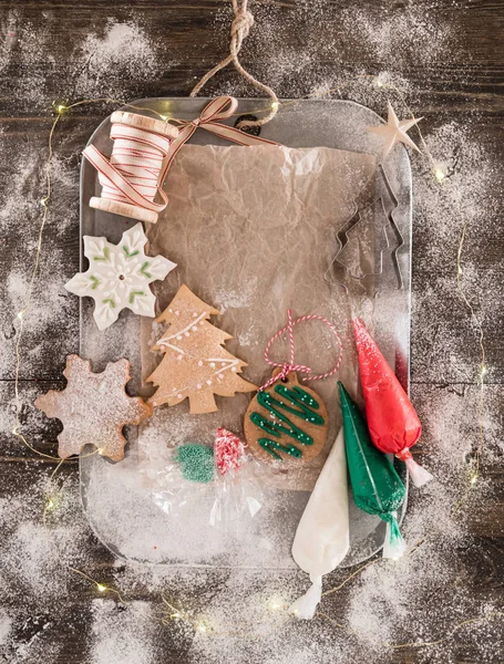 Panes de jengibre tradicionales de vacaciones —  Fotos de Stock