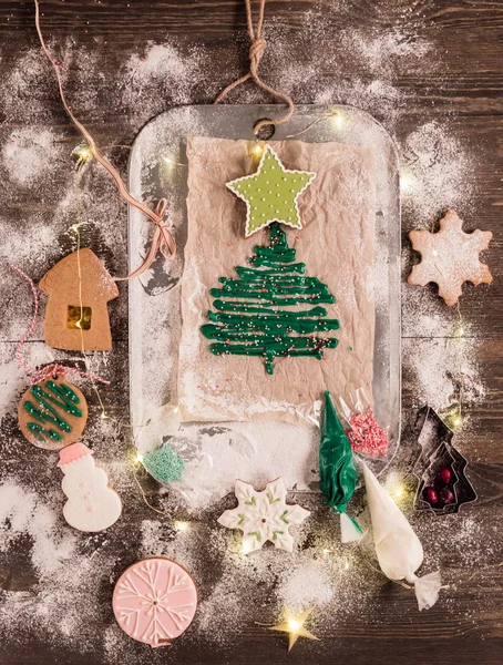 Traditionele vakantie gingerbreads — Stockfoto