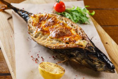 Nefis ızgara balık