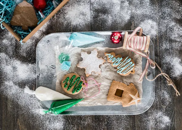 伝統的な祝日 gingerbreads — ストック写真