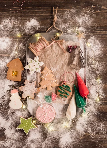 Panes de jengibre tradicionales de vacaciones —  Fotos de Stock