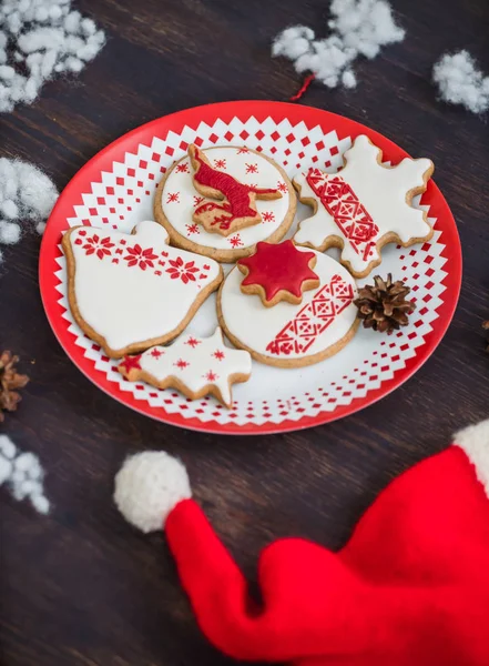 明るいクリスマスのクッキー — ストック写真