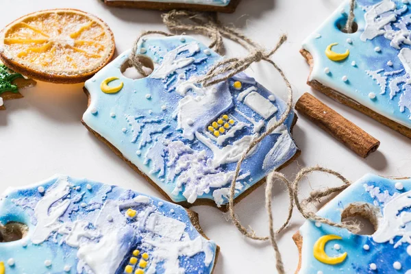 Cookies de Noël lumineux — Photo