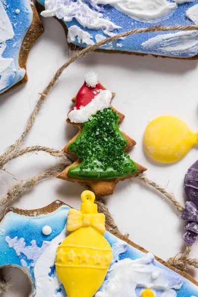 Biscotto di pan di zenzero di Natale — Foto Stock