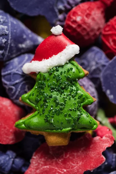 Pain d'épice et bonbons de Noël — Photo