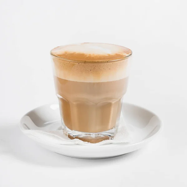 Leckerer Cappuccino-Kaffee — Stockfoto