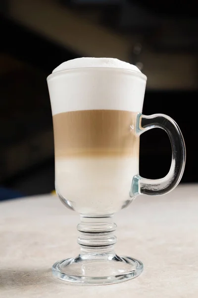 Cangkir latte lezat — Stok Foto