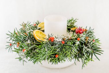 Christmas dekoratif kompozisyon  