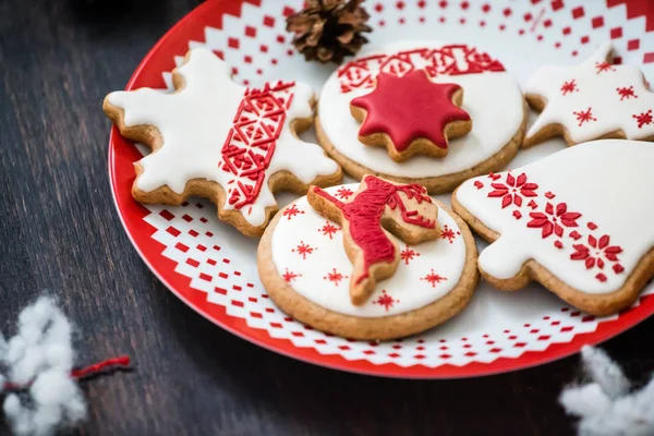 Bellissimi biscotti di Natale — Foto Stock