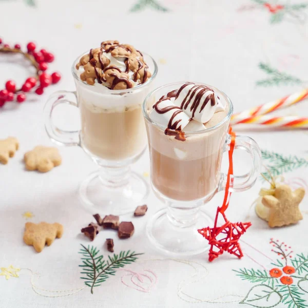 Chocolat chaud de fête — Photo