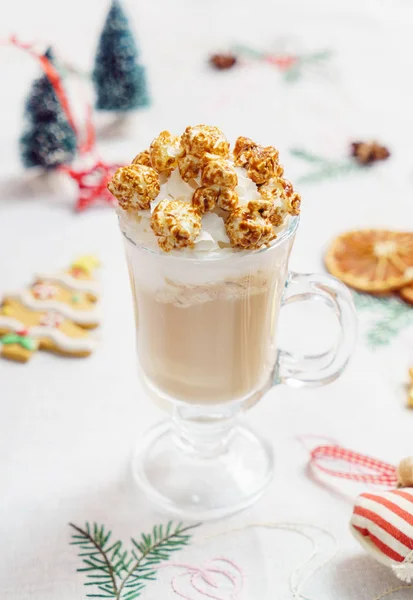 Chocolat chaud à la guimauve — Photo