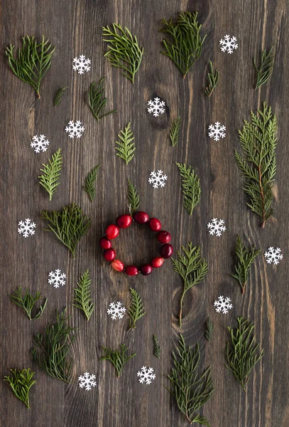 Natale sfondo in legno — Foto Stock