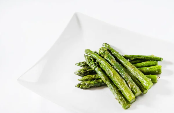 Roasted green asparagus — Stock Photo, Image