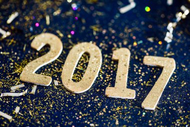 tatil yıldız ve konfeti