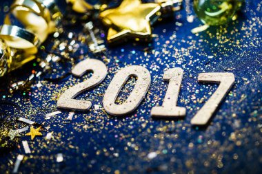 tatil yıldız ve konfeti